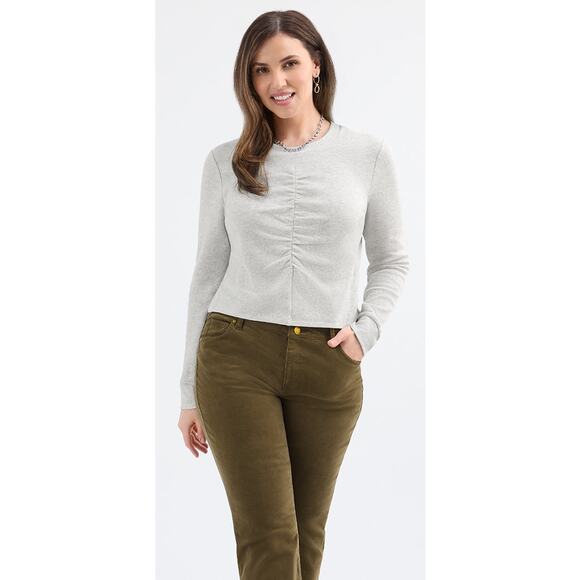 CAbi Tops - NWOT $89 Cabi Chaser Tee #7450 FALL 2024 LARGE Slim Fit Crew Neck Knit Fabric